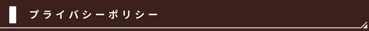プライバシーポリシー